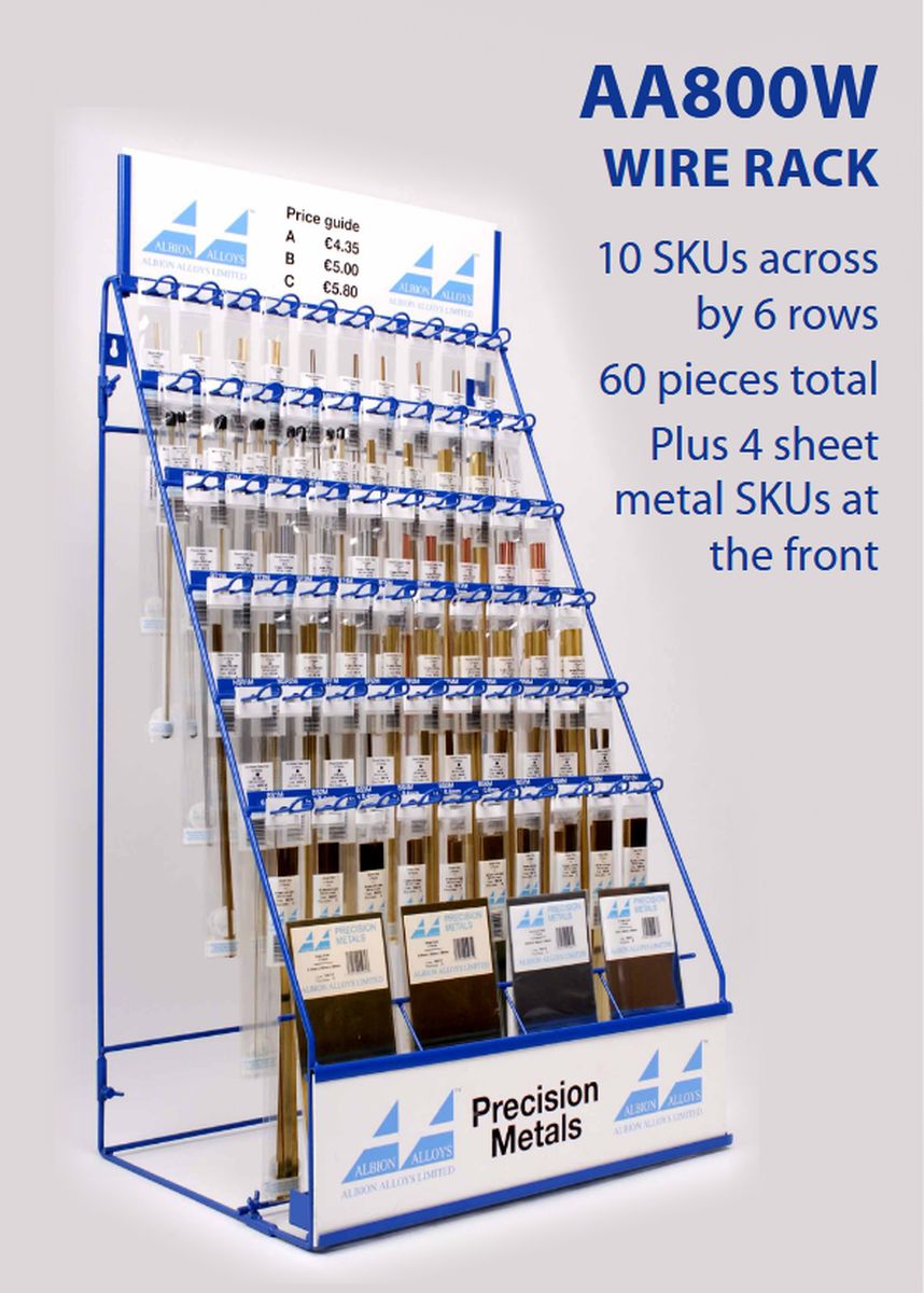 Original Wire Metric Stand inc 3 x 64 Starter Pack