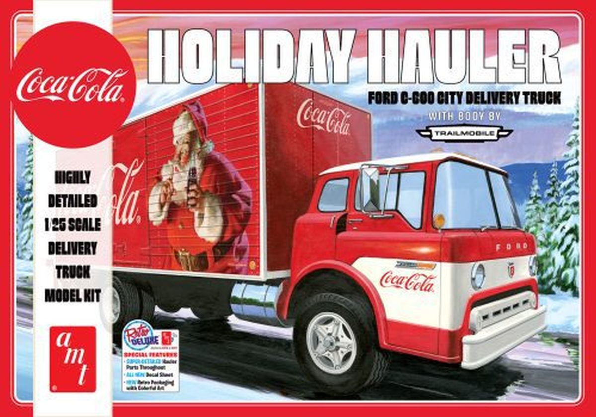 Ford C-600 City Holiday Delivery Truck Coca-Cola Skill 2