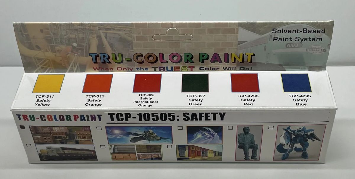 Scenery & Diorama: Safety Paint Set - Emery Distributors