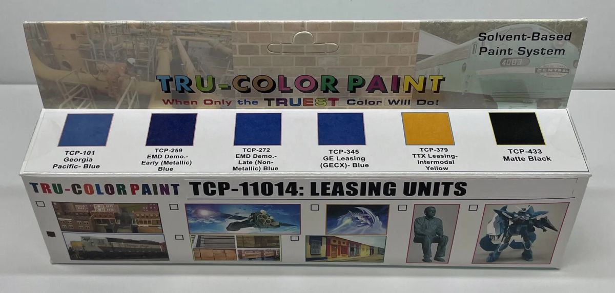 Railroad Leasing Units Paint Set - Emery Distributors